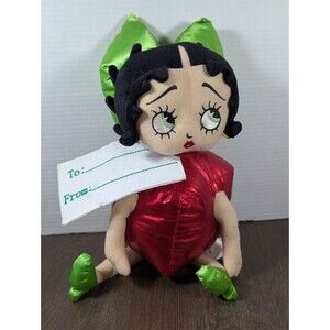 Sugar Loaf Betty Boop Doll Plush PRESENT BETTY 17" Cartoon Comics Holiday Gift